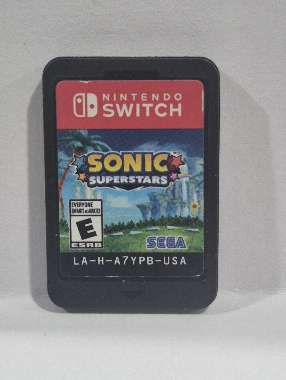 Nintendo Switch Sonic Superstars Game Card - Black/Red/Blue (cartrige Only)